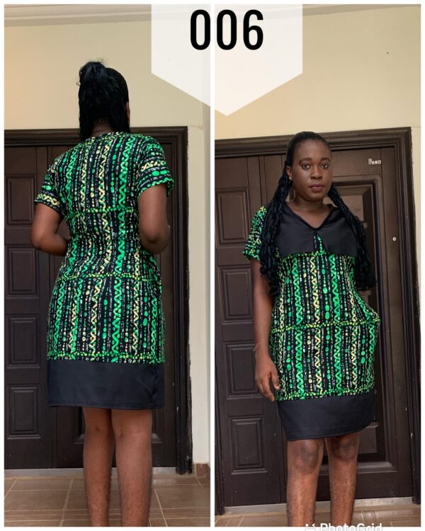 Kuueza African Print Dress