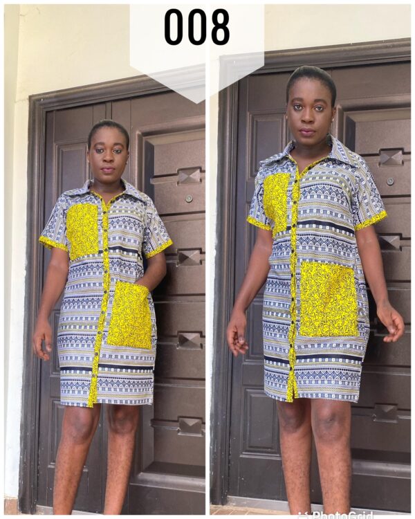 Kuueza African Print Dress