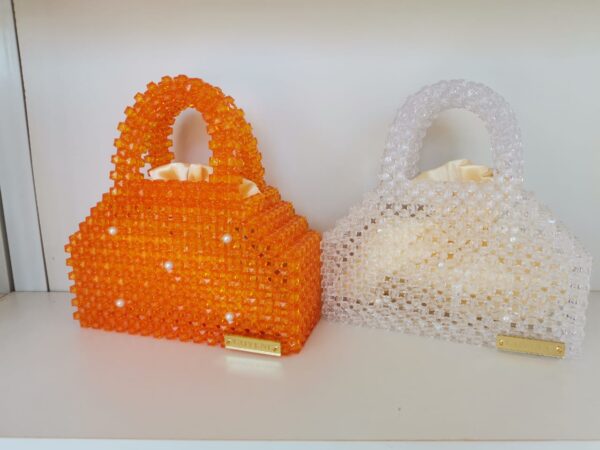 Hexagon beads bag