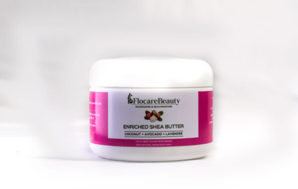 FlocareBeauty Enriched Shea Butter (Lavender)