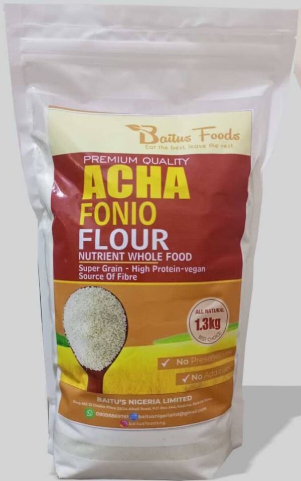 Acha FONIO flour 1.3kg