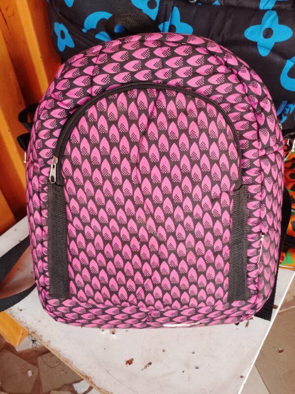 Hand Crafted Ankara School Bag