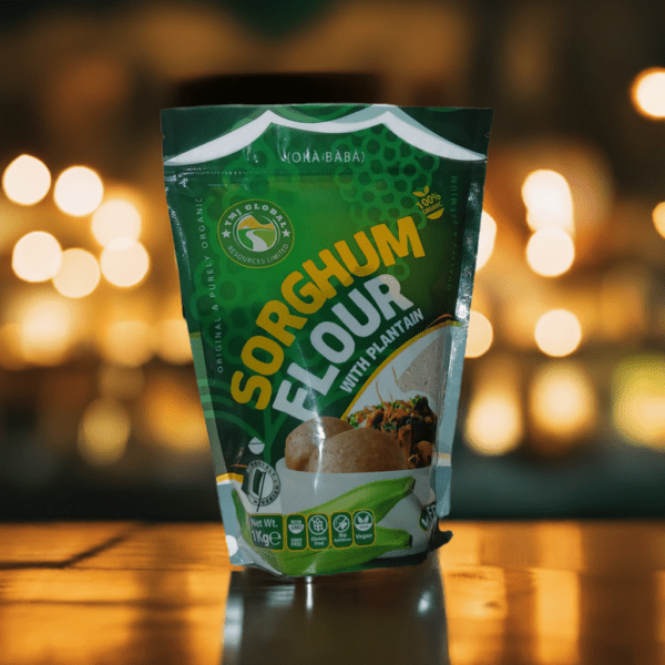 Sorghum-plantain flour