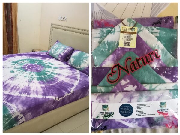 Eme's Designs  Bedspread with 4 Pillow Cases