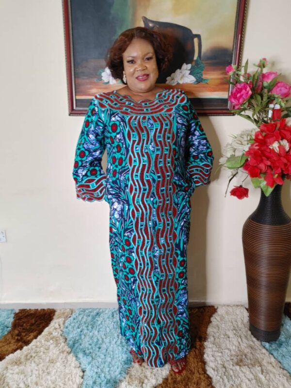 African embroidery kaftan - Image 2