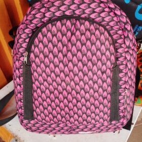Hand Crafted Ankara School Bag