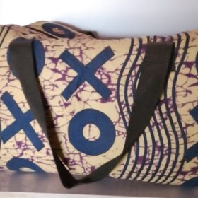 Hand Crafted Ankara Traveling Bag