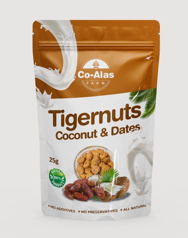 Tigernuts Date And coconut Energy drink