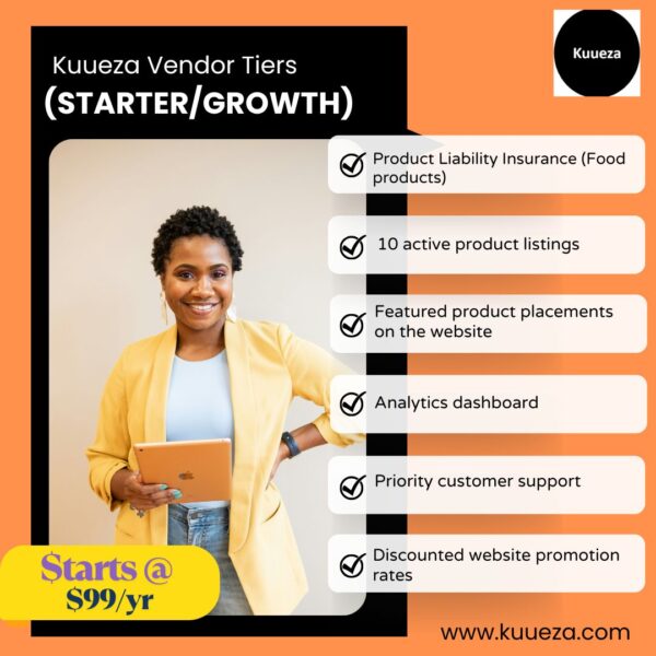 Kuueza Tier 2 (Starter/Growth)