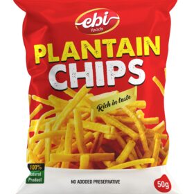 Ebi Plantain Chips=Crispy Ghanaian Plantain Snack
